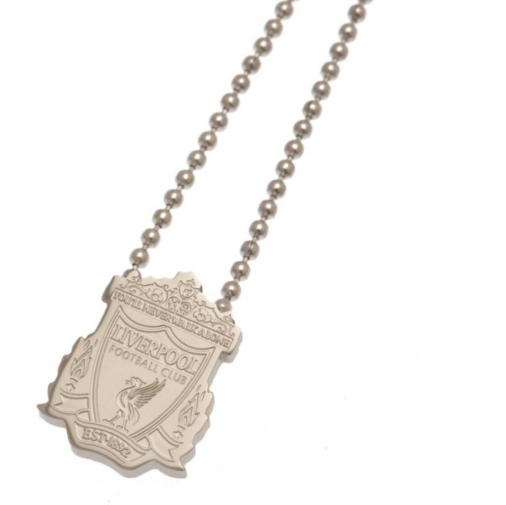 Liverpool FC Stainless Steel Pendant & Chain