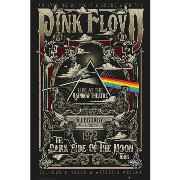 Pink Floyd Poster - Rainbow Theatre