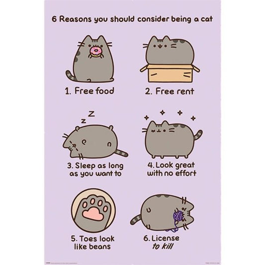 Pusheen Poster - Reasons