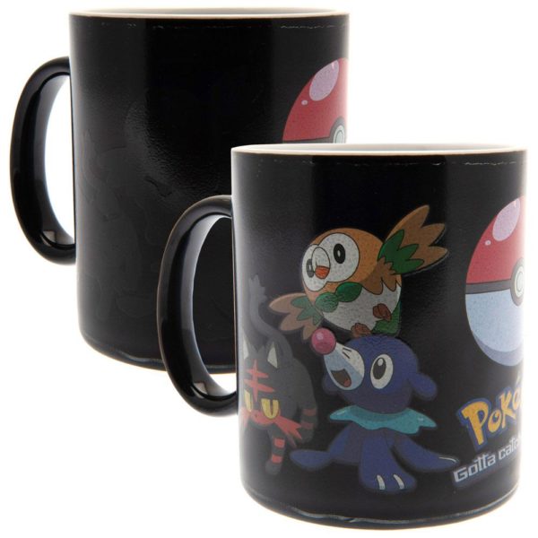 Pokemon Heat Changing Mug Catch Them All