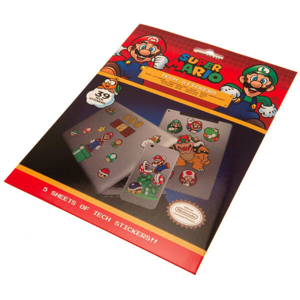 Super Mario Tech Stickers