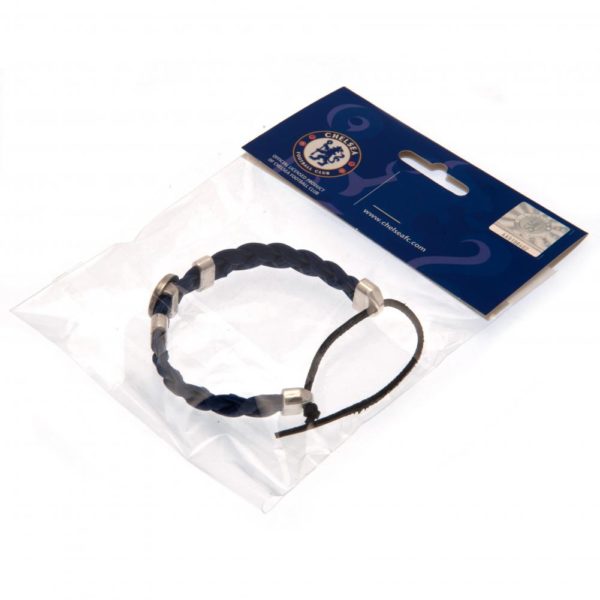 Chelsea FC PU Slider Bracelet