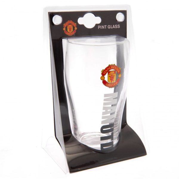 Manchester United FC Tulip Pint Glass