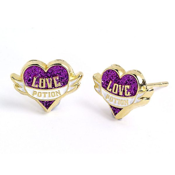 Harry Potter Gold Plated Earrings - Love Potion