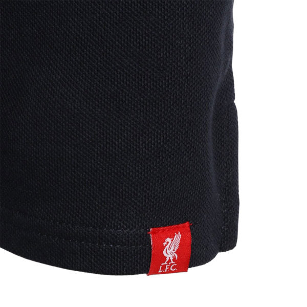 Liverpool FC Colour Block Polo Mens - Navy