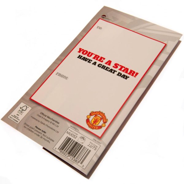 Manchester United FC Birthday Card - Son