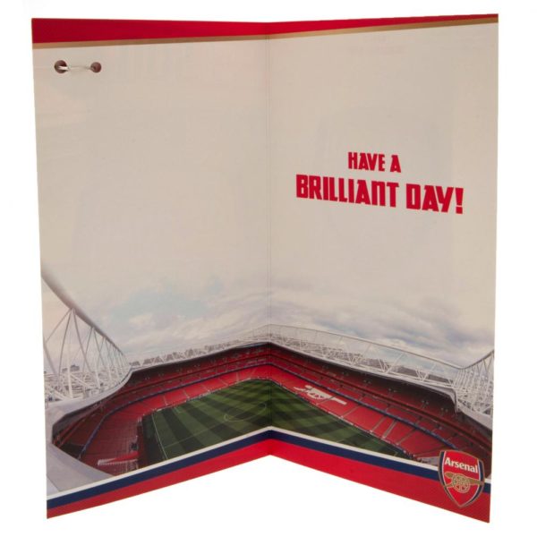 Arsenal FC Birthday Card - Son