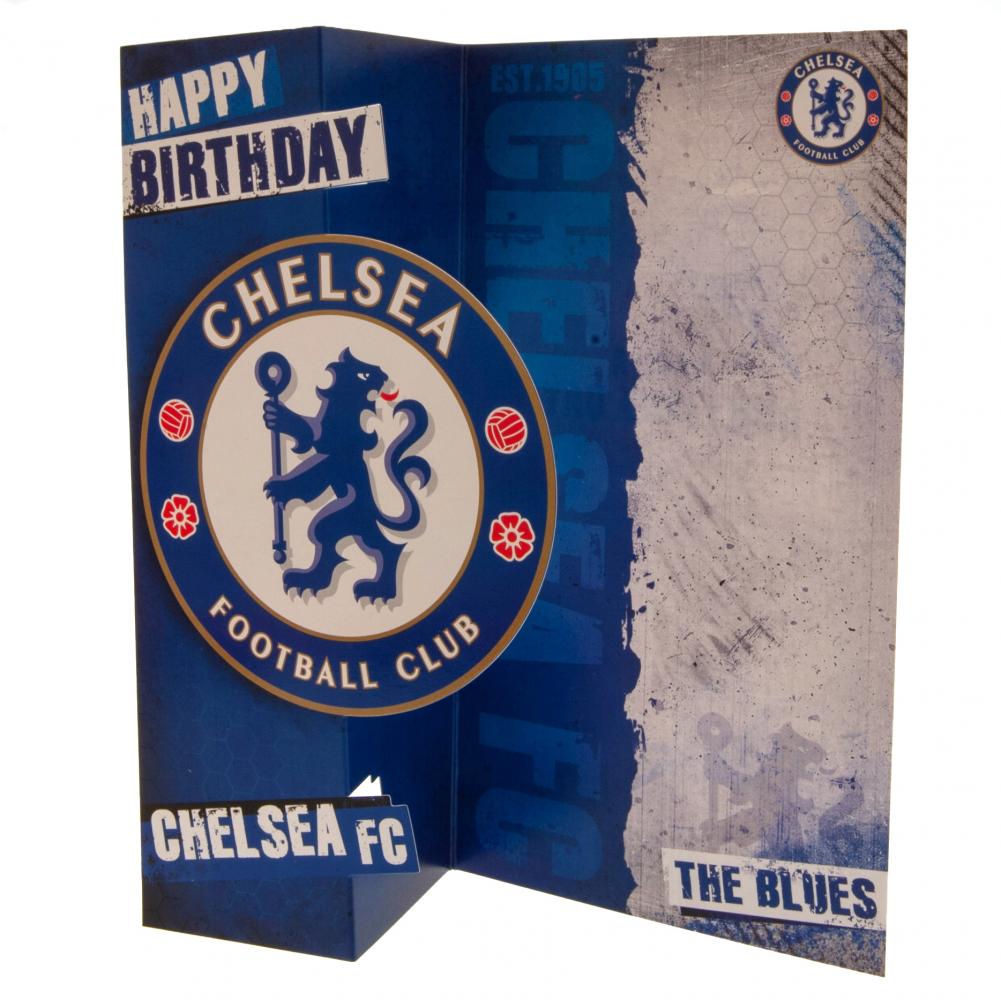 Chelsea FC Birthday Card - The Blues