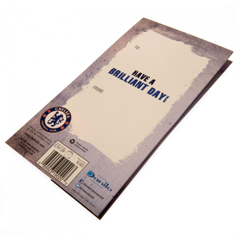 Chelsea FC Birthday Card - The Blues