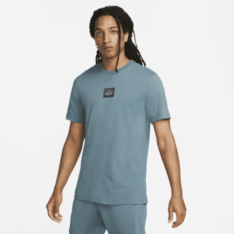 Nike Hybrid Air Max Hologram T-Shirts, Blue/Black/White