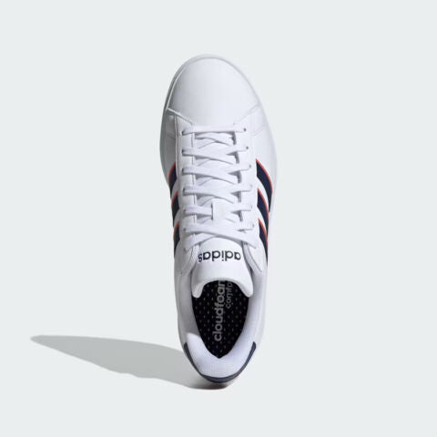 adidas Grand Court Cloudfoam Comfort Trainers - White