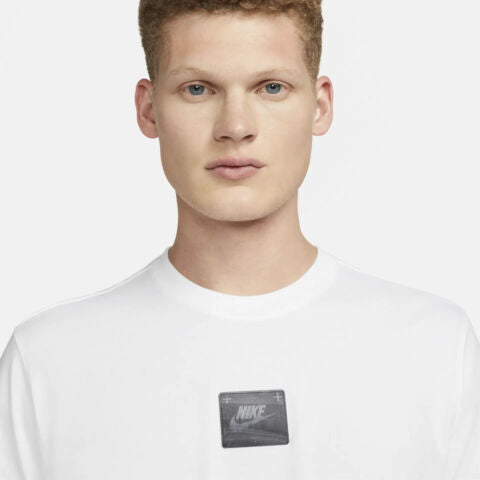 Nike Hybrid Air Max Hologram T-Shirts, Blue/Black/White