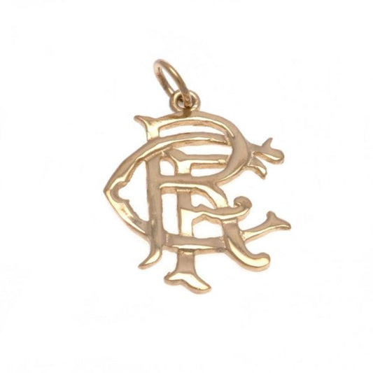 Rangers FC 9ct Gold Pendant - Large