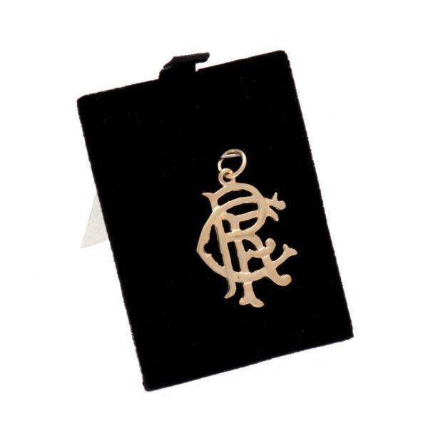 Rangers FC 9ct Gold Pendant - Large