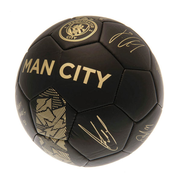 Manchester City FC Skill Ball - Signature Gold