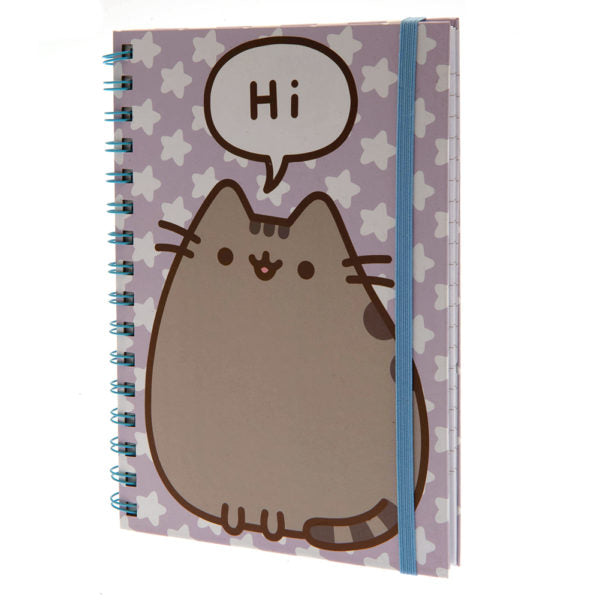 Pusheen Notebook - Hi