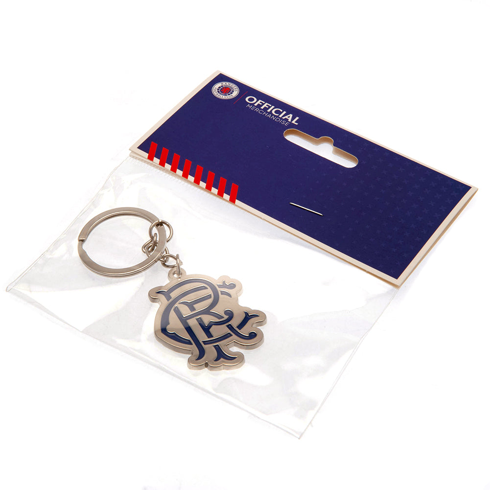 Rangers FC Keyring Scroll Crest