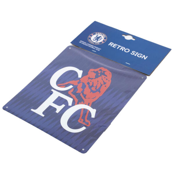 Chelsea FC 1990 Retro Sign