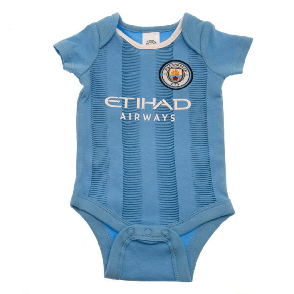 Manchester City FC 2 Pack Bodysuit