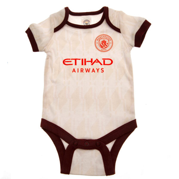 Manchester City FC 2 Pack Bodysuit