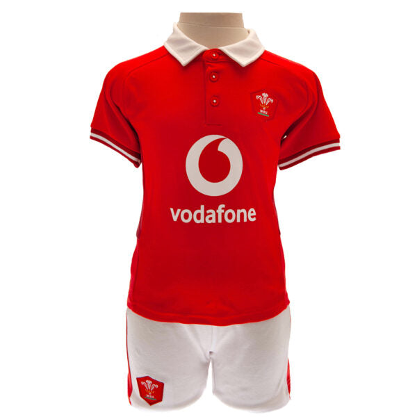 Wales RU Shirt & Short Set