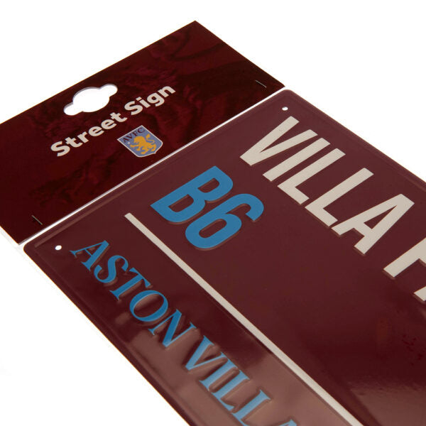 Aston Villa FC Street Sign