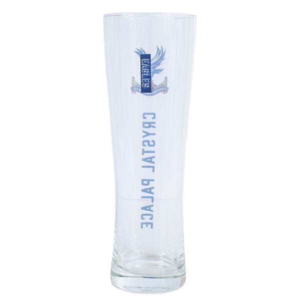 Crystal Palace FC Tall Beer Glass