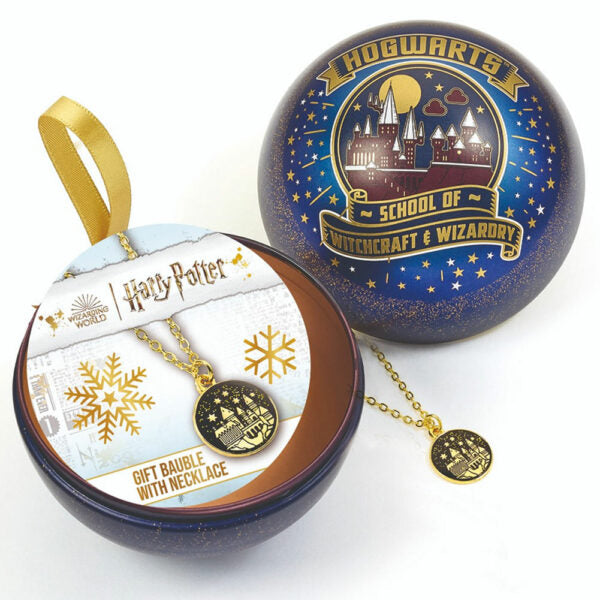 Harry Potter Christmas Gift Bauble - Hogwarts Castle