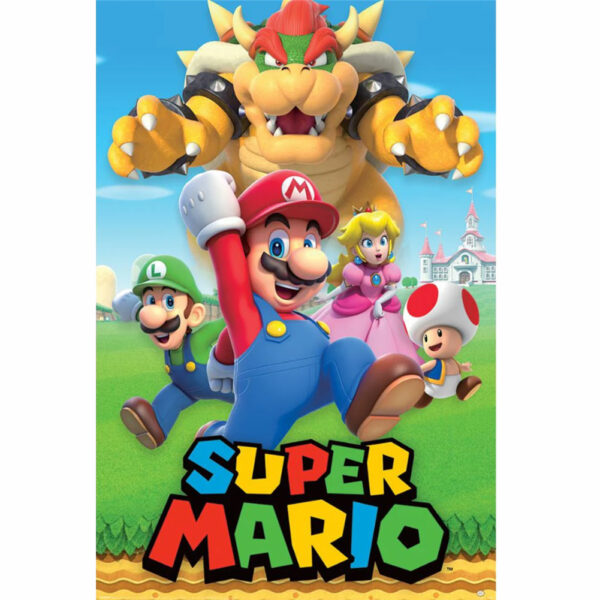Super Mario Poster Montage