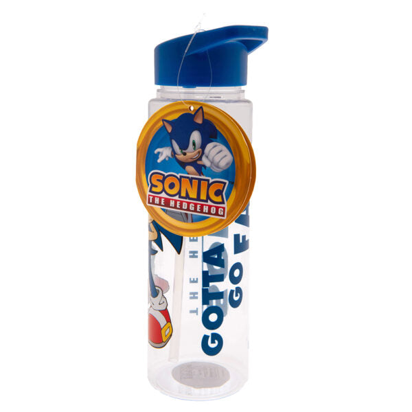 Sonic The Hedgehog Plastic Drinks Bottle