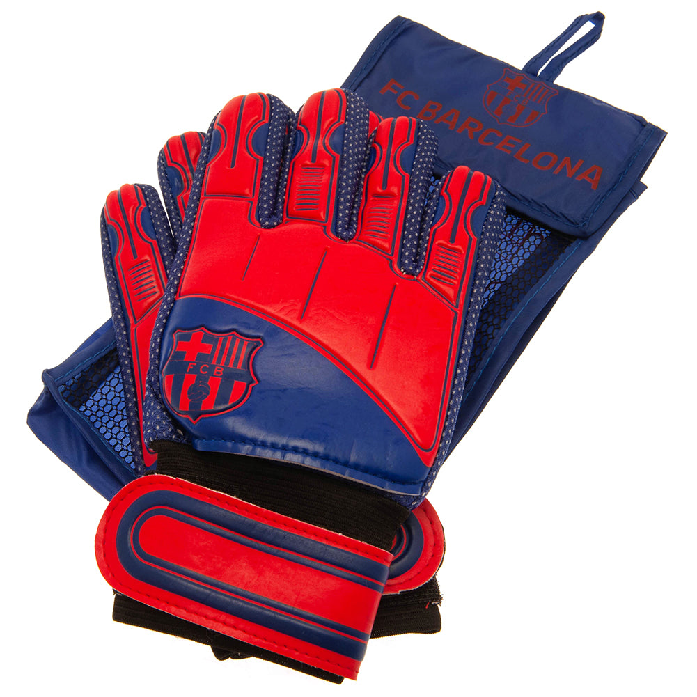 FC Barcelona Goalkeeper Gloves - Kids