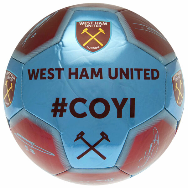 West Ham United FC 26 Panel Football