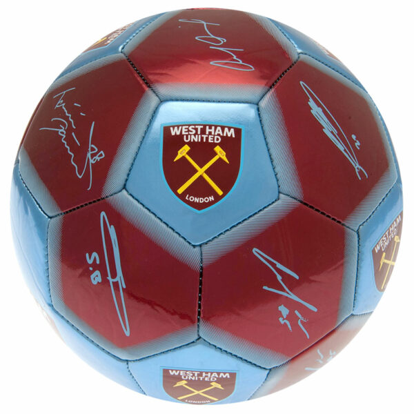 West Ham United FC 26 Panel Football