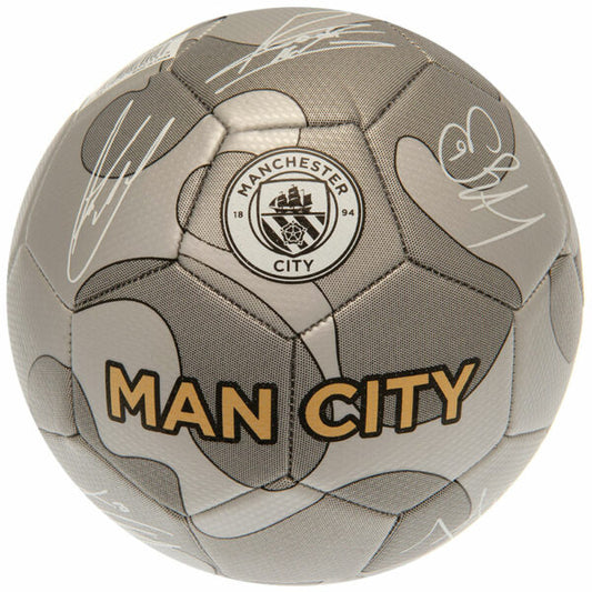 Manchester City FC Camo Signature Football