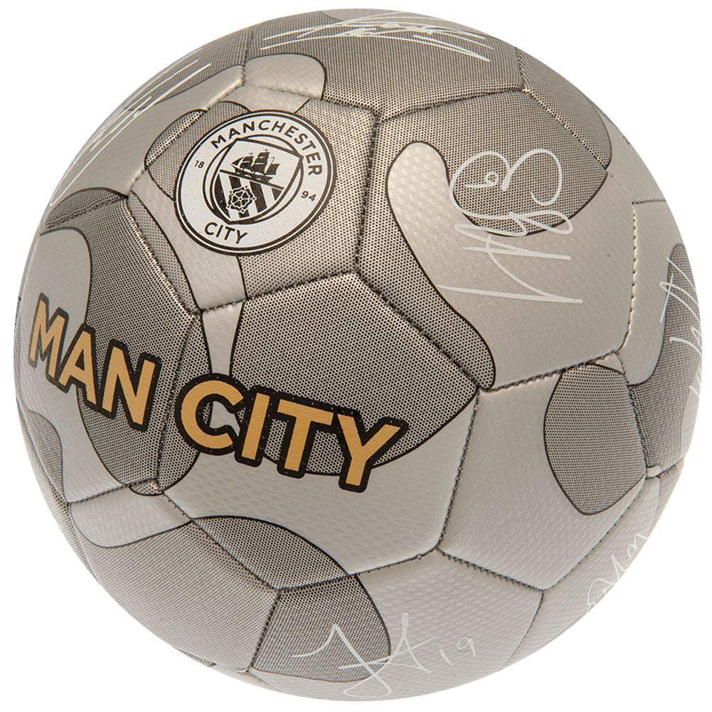 Manchester City FC Camo Signature Football