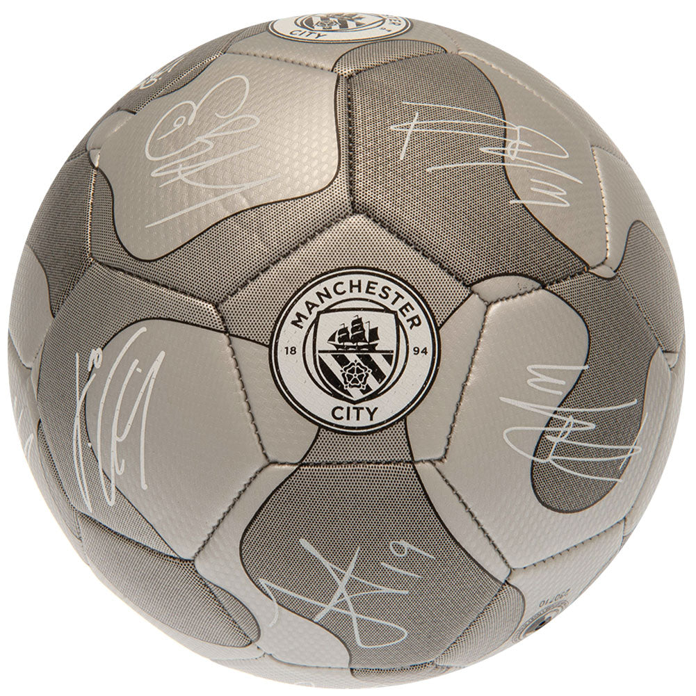 Manchester City FC Camo Signature Football