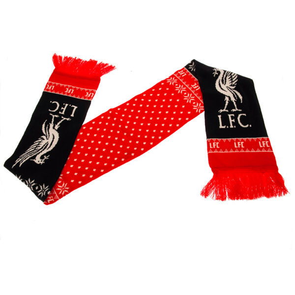 Liverpool FC Snowflake Scarf