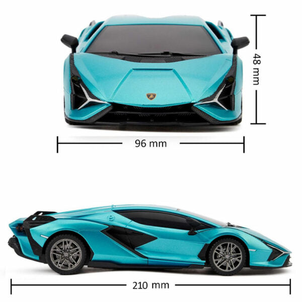 Lamborghini Aventador Radio Controlled Car 1:24 Scale Sian Blue