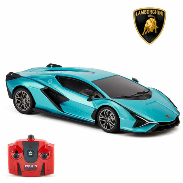 Lamborghini Aventador Radio Controlled Car 1:24 Scale Sian Blue