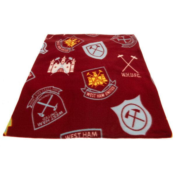 West Ham United FC Fleece Blanket