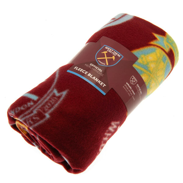 West Ham United FC Fleece Blanket