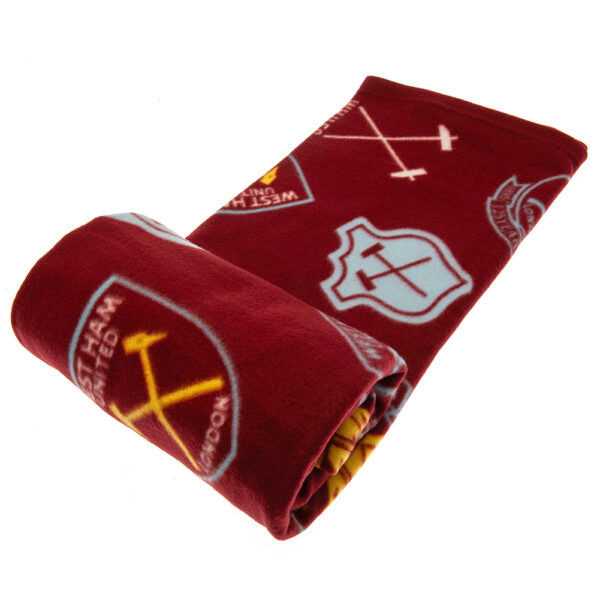 West Ham United FC Fleece Blanket