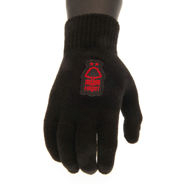 Nottingham Forest FC Knitted Gloves - Junior