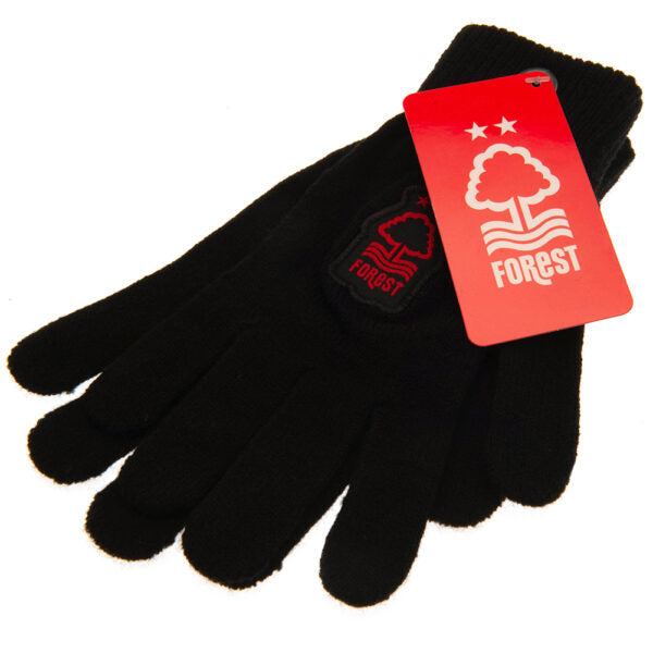 Nottingham Forest FC Knitted Gloves - Junior