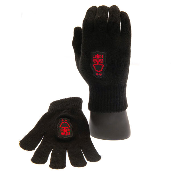 Nottingham Forest FC Knitted Gloves - Junior