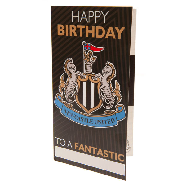 Newcastle United FC Birthday Card - Personalised