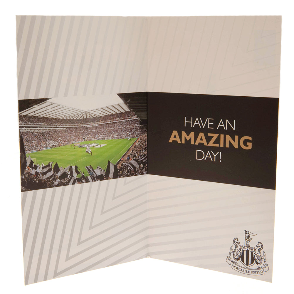 Newcastle United FC Birthday Card - Personalised