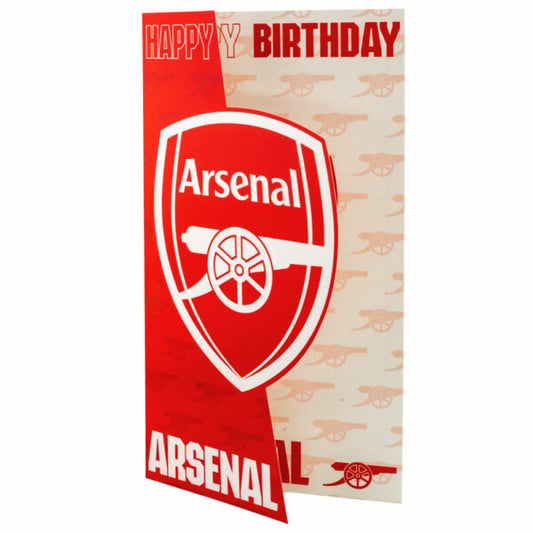 Arsenal FC Crest Birthday Card