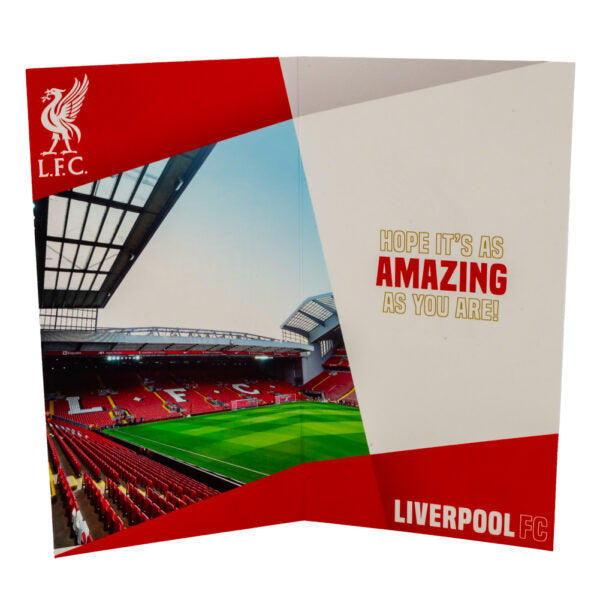 Liverpool FC Birthday Card - Super Son