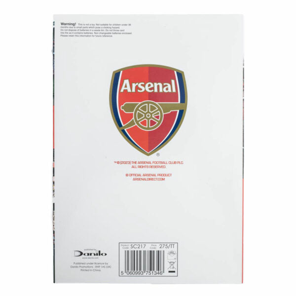 Arsenal FC Musical Birthday Card